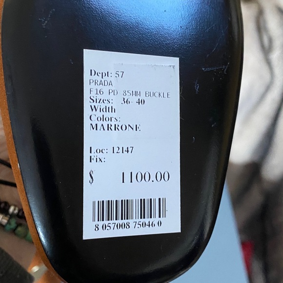 Prada Brown Suede Gold Hardware Booties New! - Picture 2 of 16